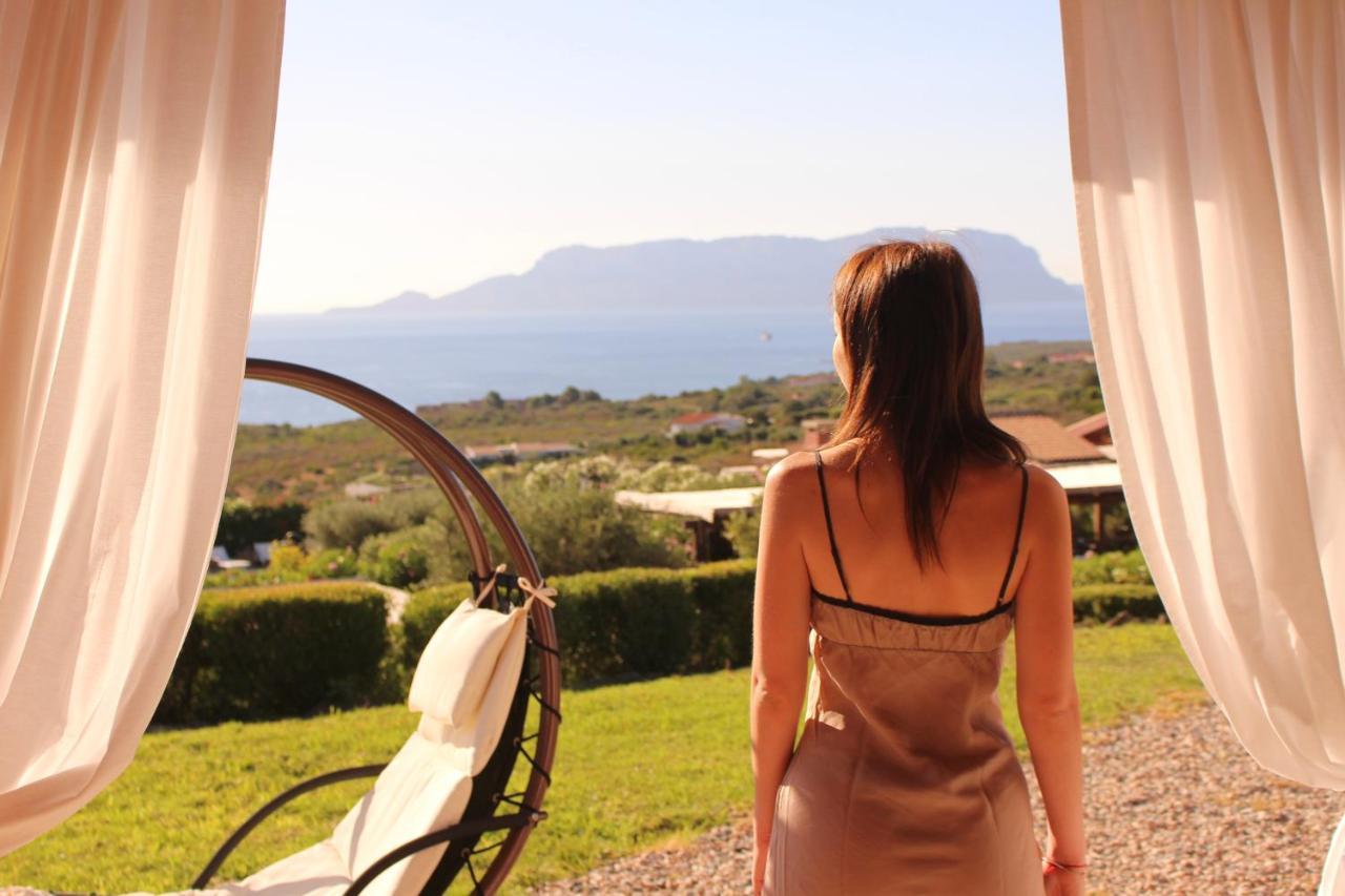 Villa A Golfo Aranci Con Vista Su Tavolara Marinella  Bagian luar foto